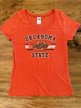 Oklahoma State Cowboys OSU Orange Graphic T-Shirt Women's College Game Day Tee